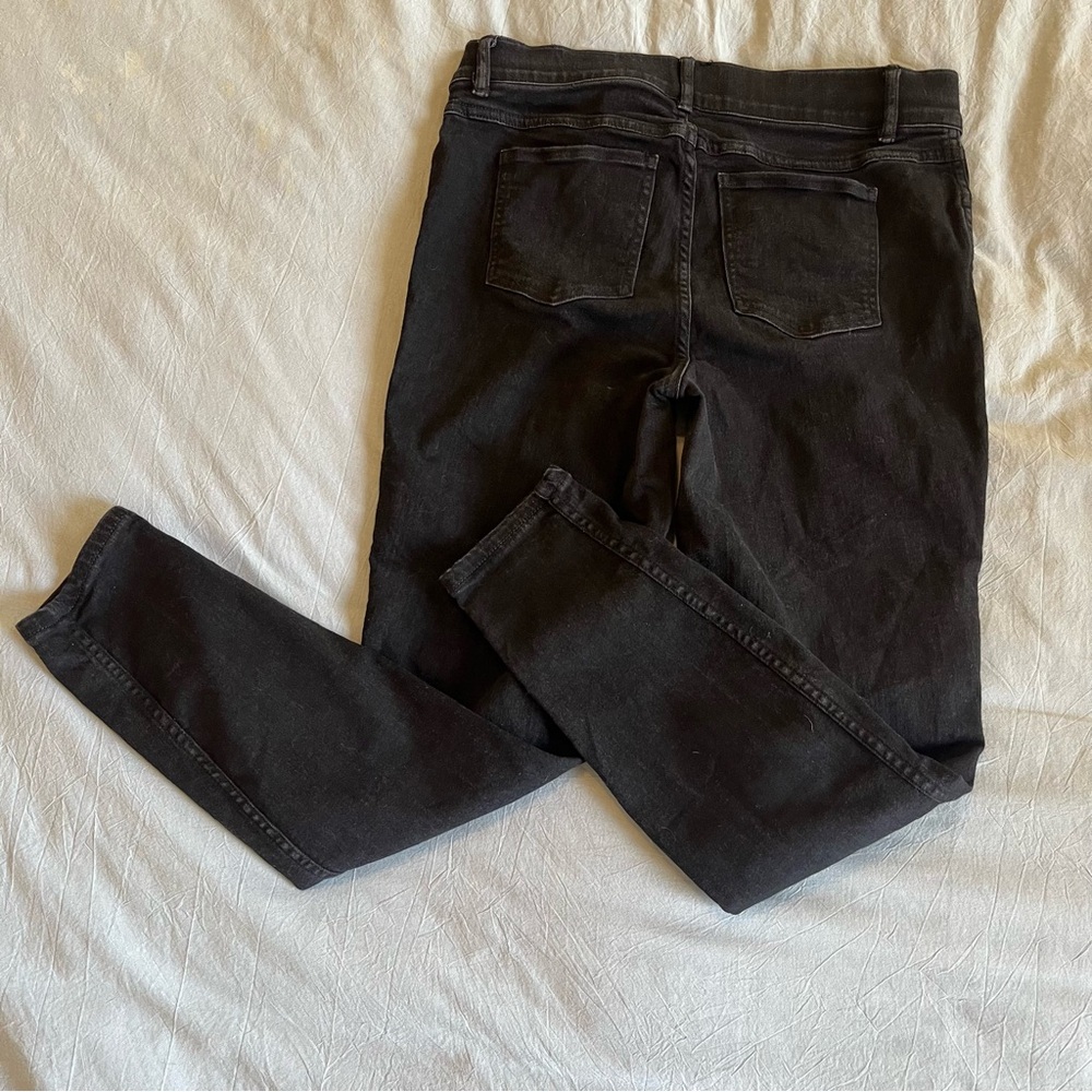 SPANX‎ Women’s Skinny Black Shapewear Jeans. Size Large. - Picture 5 of 14